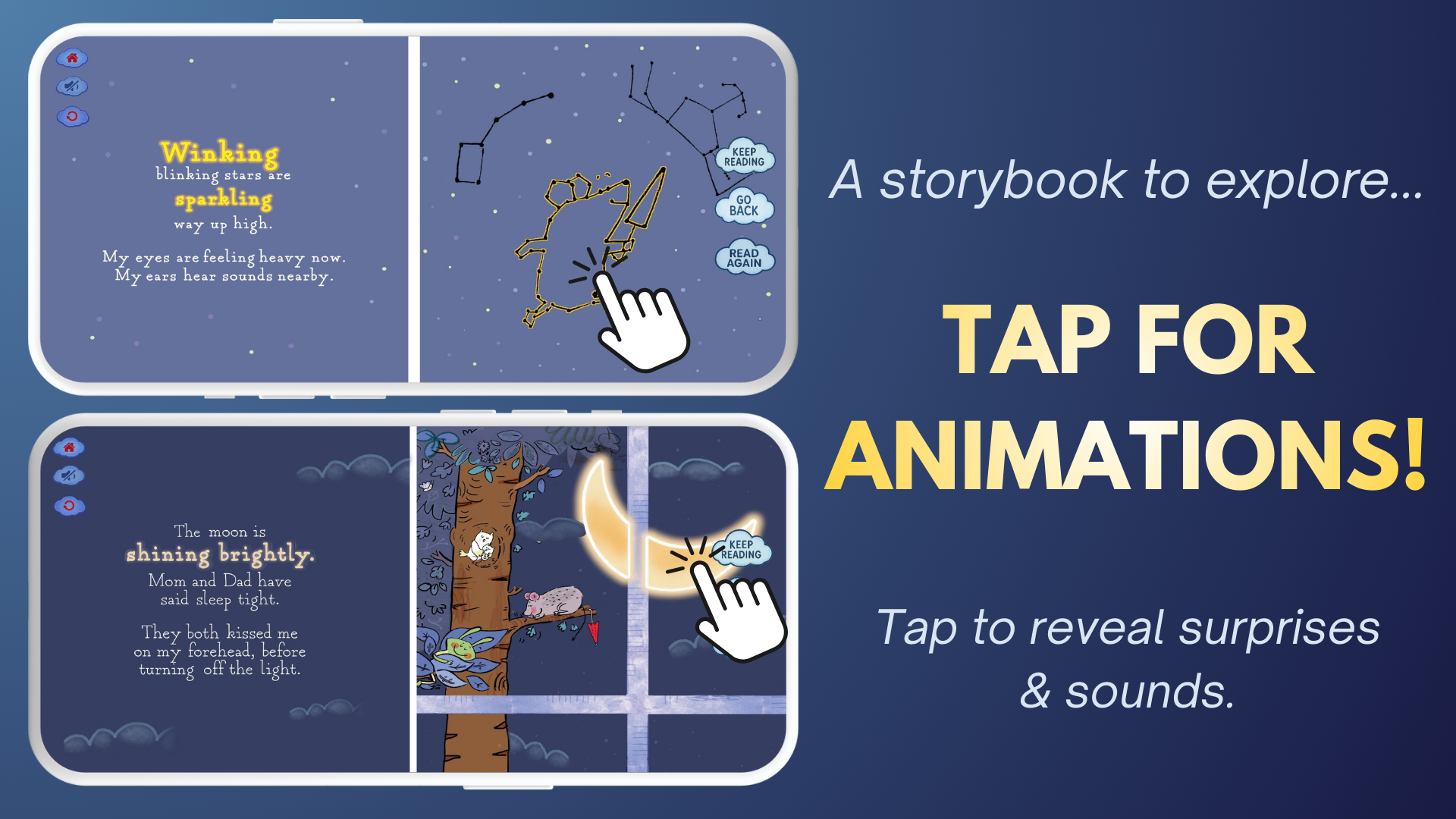 Tap for animations preview